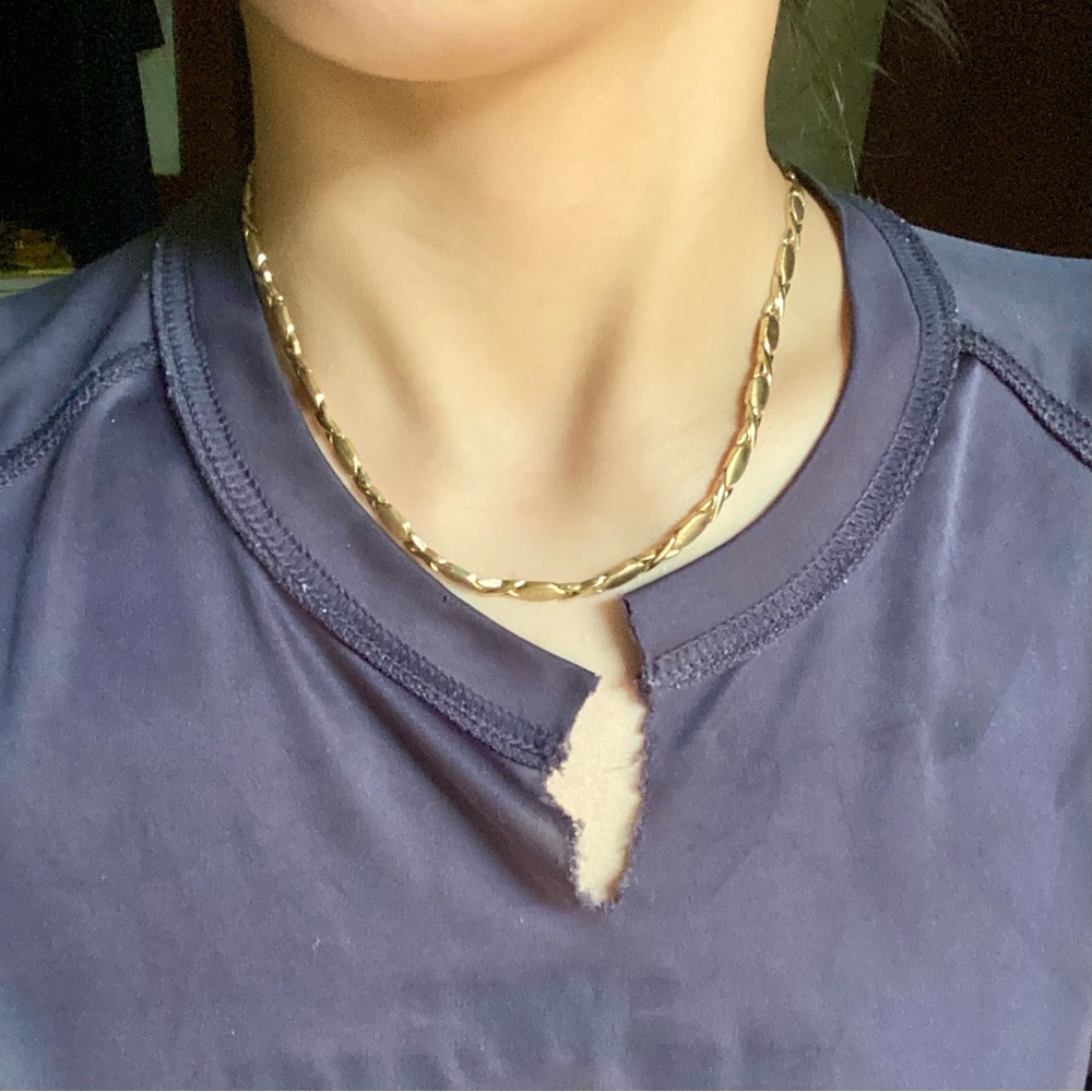 BEAUTIFUL SOLID 10K YELLOW GOLD VINTAGE Hugs & Kisses XOXO Matching Set 10K - Picture 6 of 15